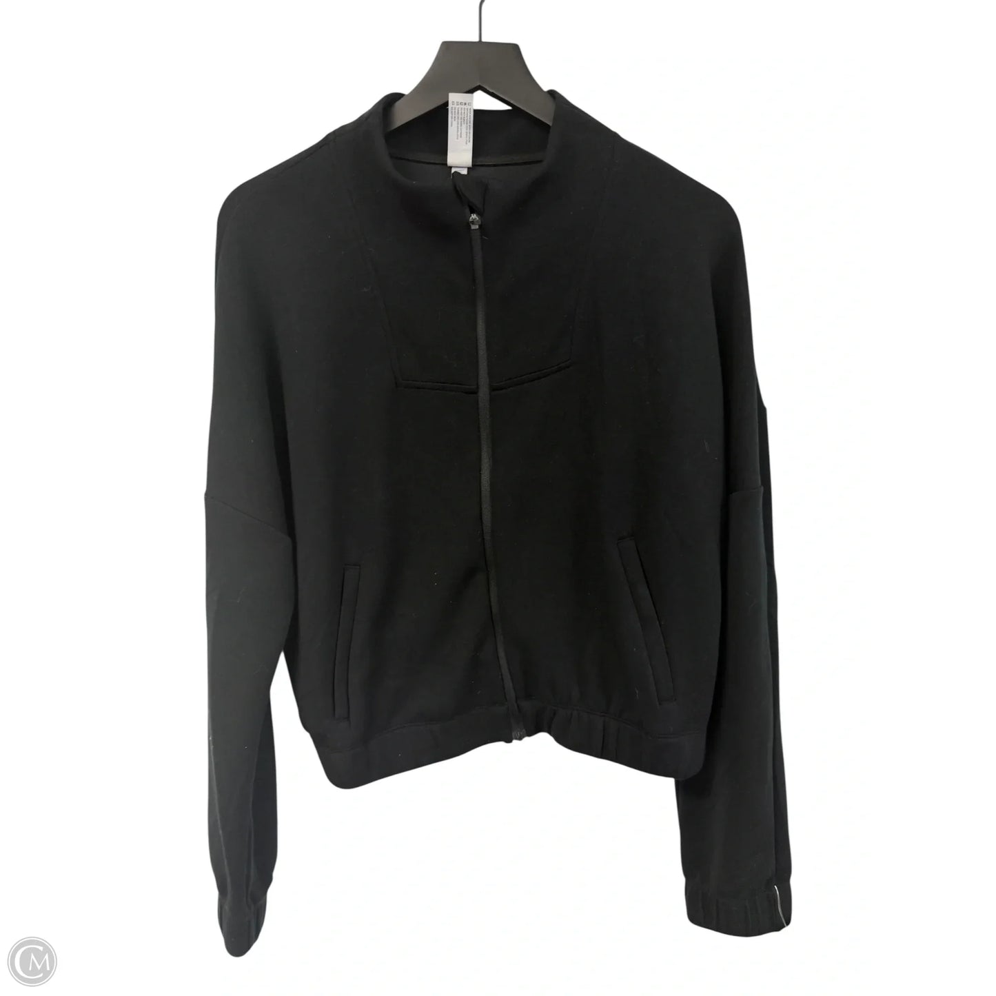 Athletic Sweatshirt Collar By 90 Degrees By Reflex In Black, Size: L