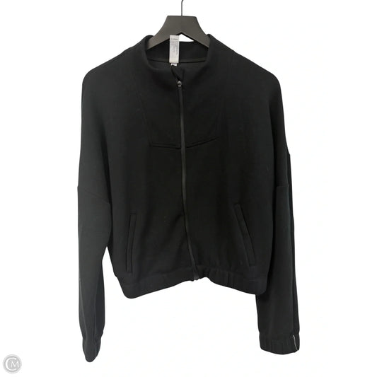 Athletic Sweatshirt Collar By 90 Degrees By Reflex In Black, Size: L