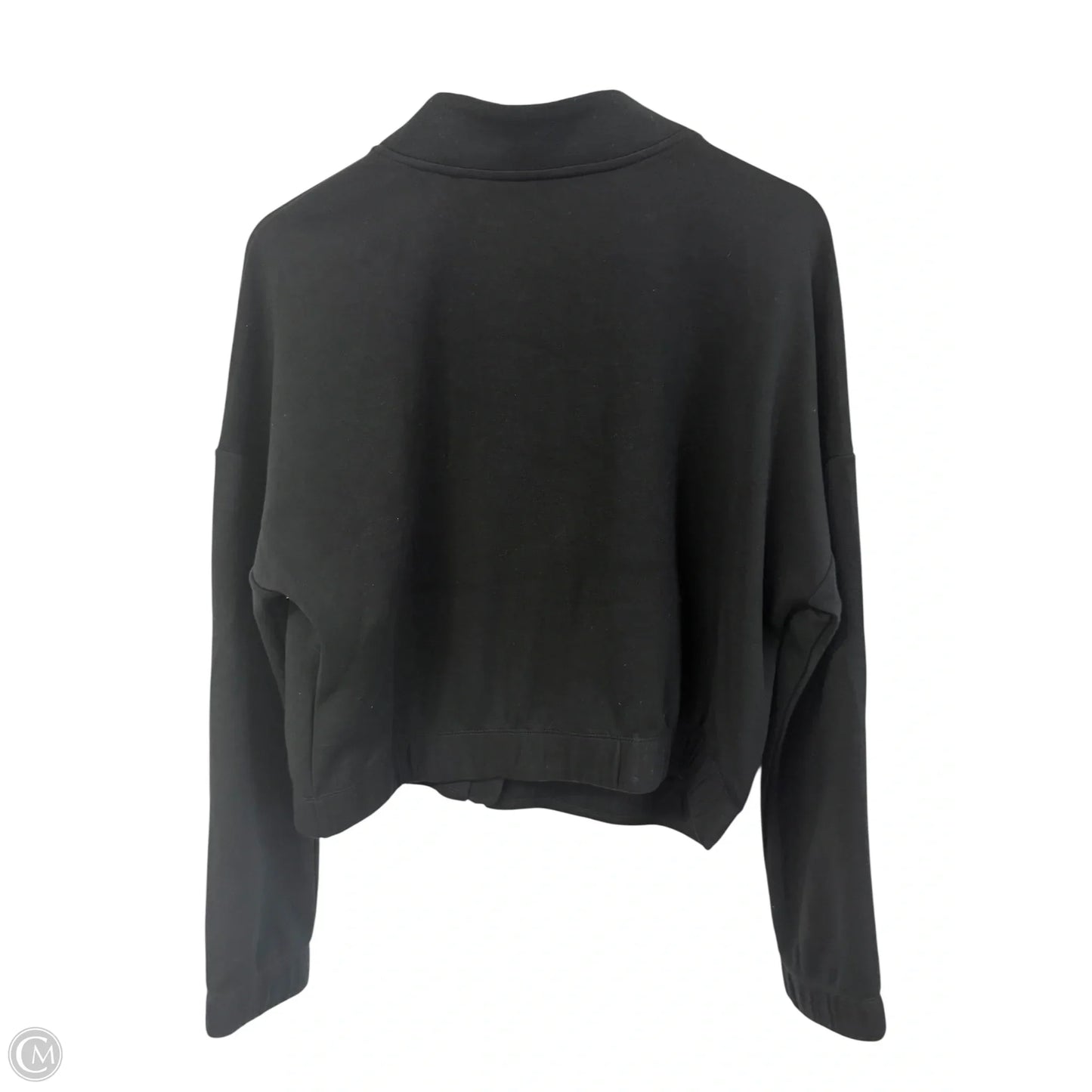 Athletic Sweatshirt Collar By 90 Degrees By Reflex In Black, Size: L