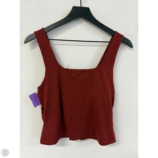 Athletic Tank Top By Cmb In Red, Size: M