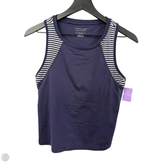 Athletic Tank Top By Clothes Mentor In Blue, Size: M
