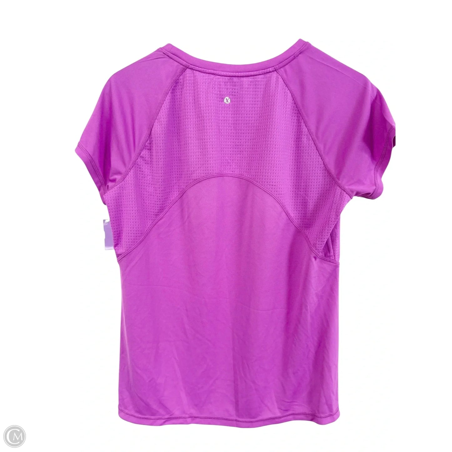 Athletic Top Short Sleeve By Xersion In Purple, Size: L