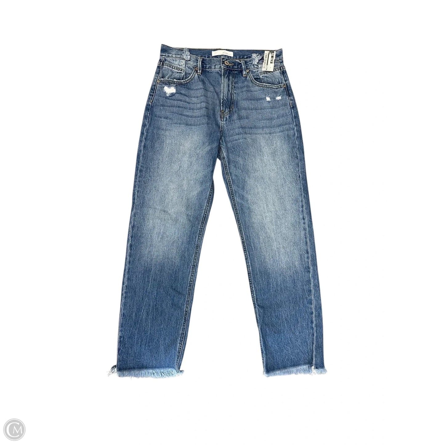 Jeans Straight By Kancan In Blue Denim, Size: 4