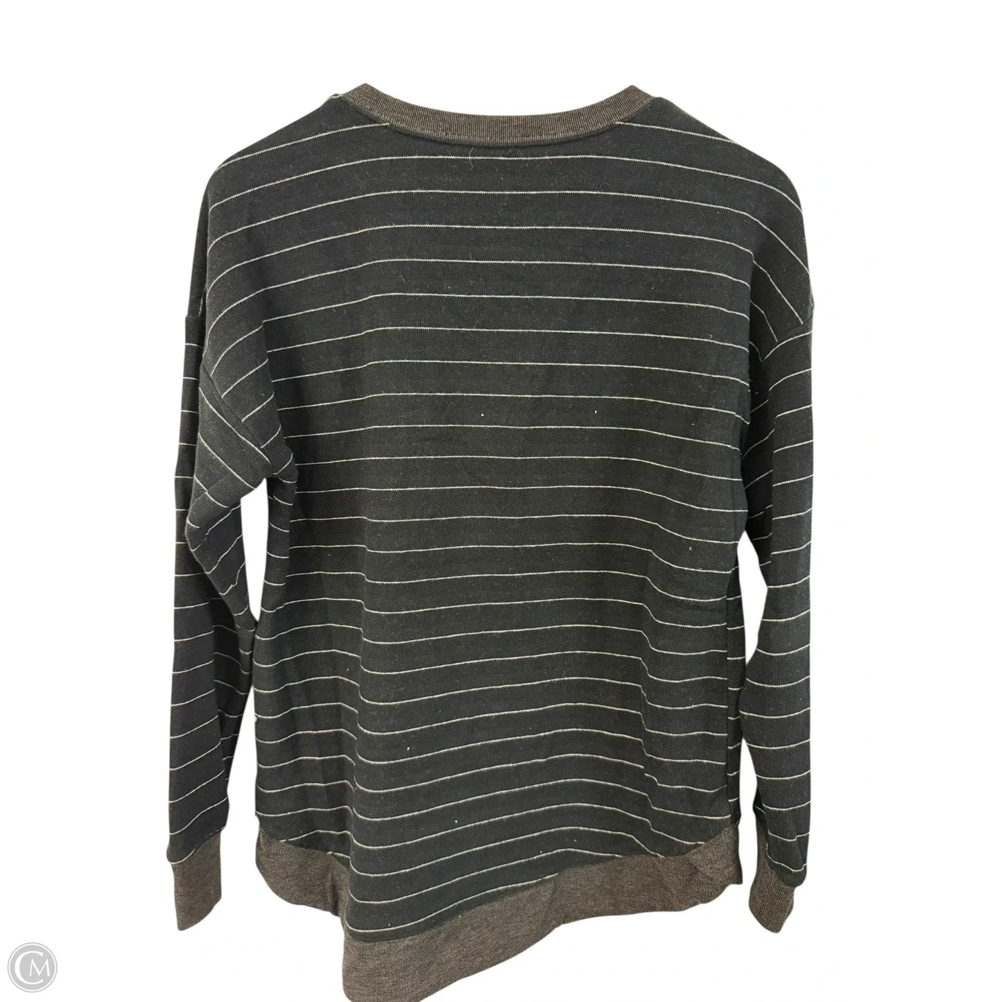 Sweatshirt Crewneck By Doe & Rae In Black, Size: S