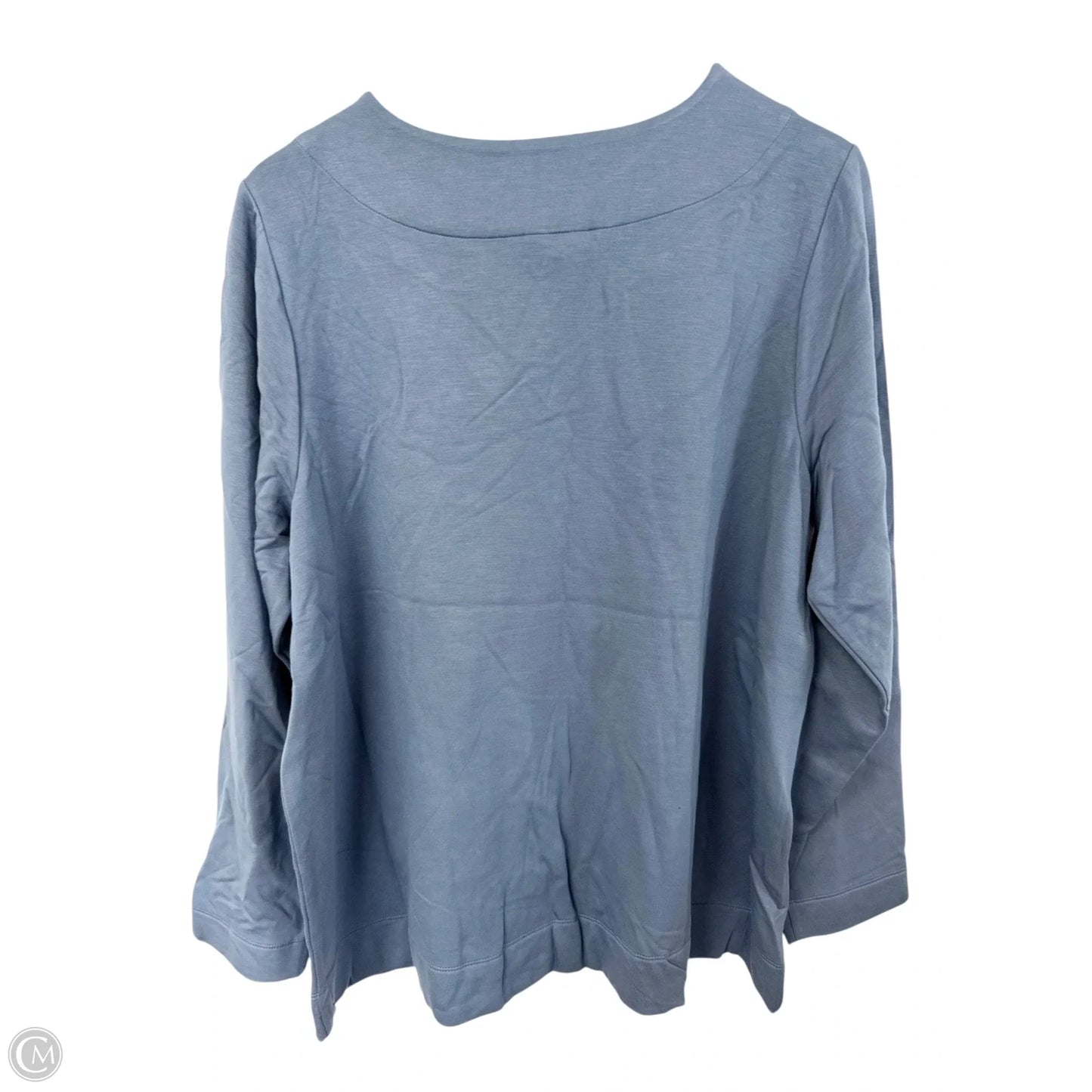 Top Long Sleeve By Pure Jill In Blue, Size: Xl