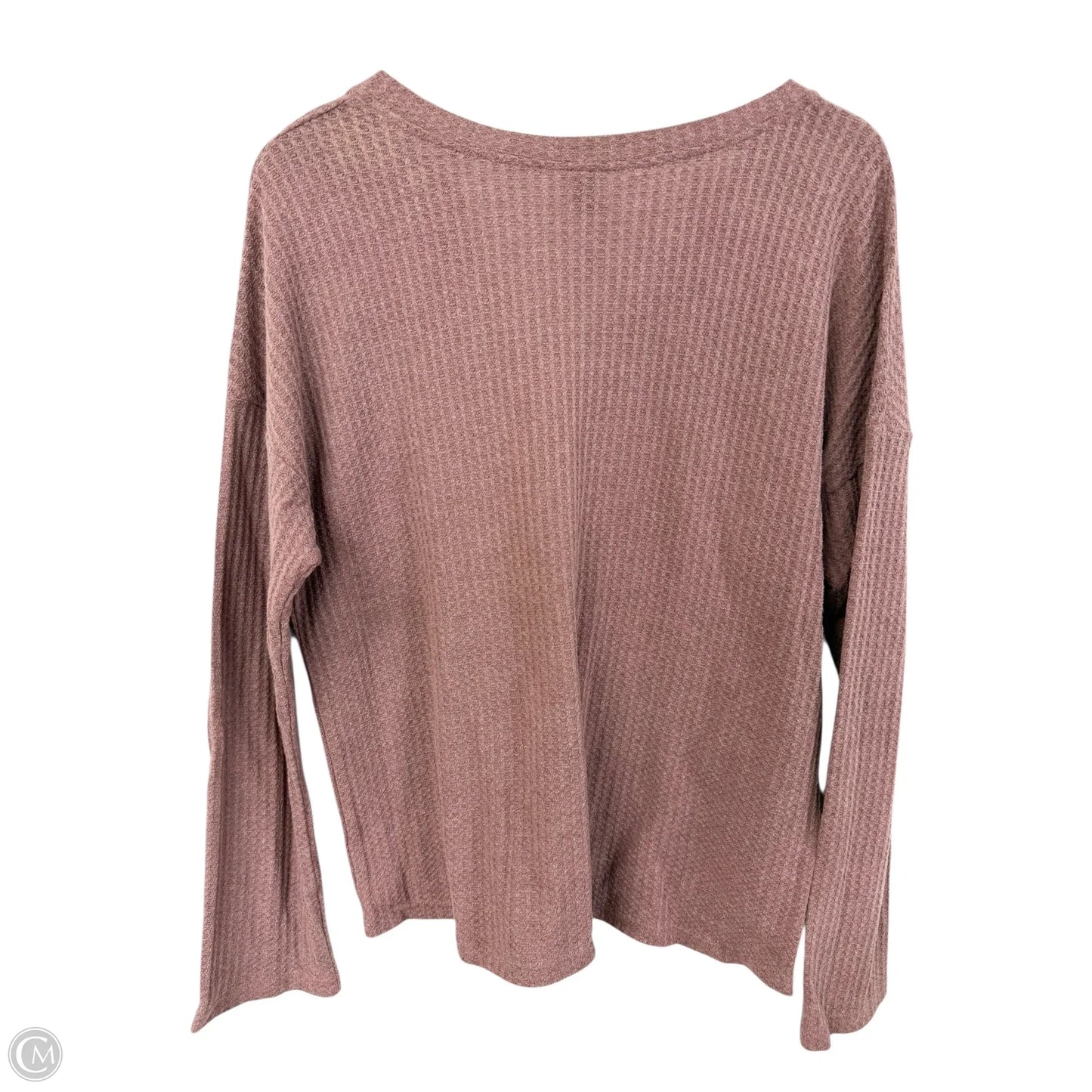 Top Long Sleeve By Shein In Purple, Size: L