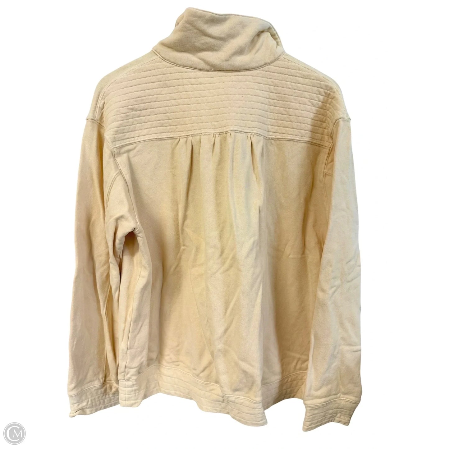 Sweatshirt Collar By Cmc In Yellow, Size: M