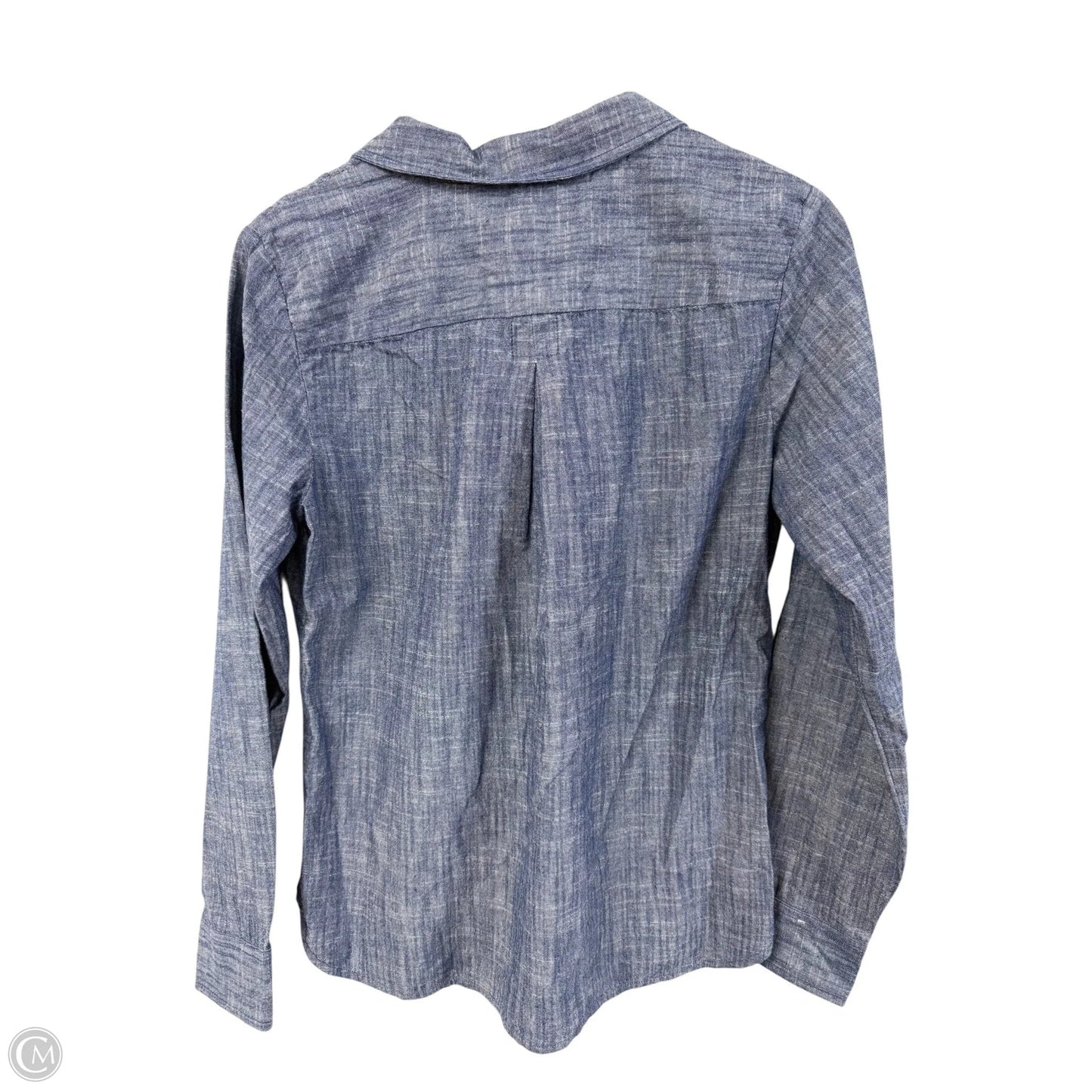 Top Long Sleeve By Tommy Hilfiger In Blue, Size: M