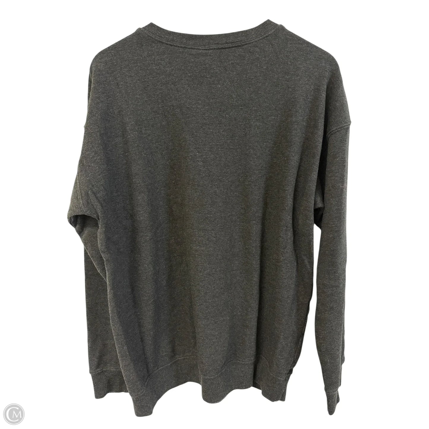 Sweatshirt Crewneck By Clothes Mentor In Black, Size: L
