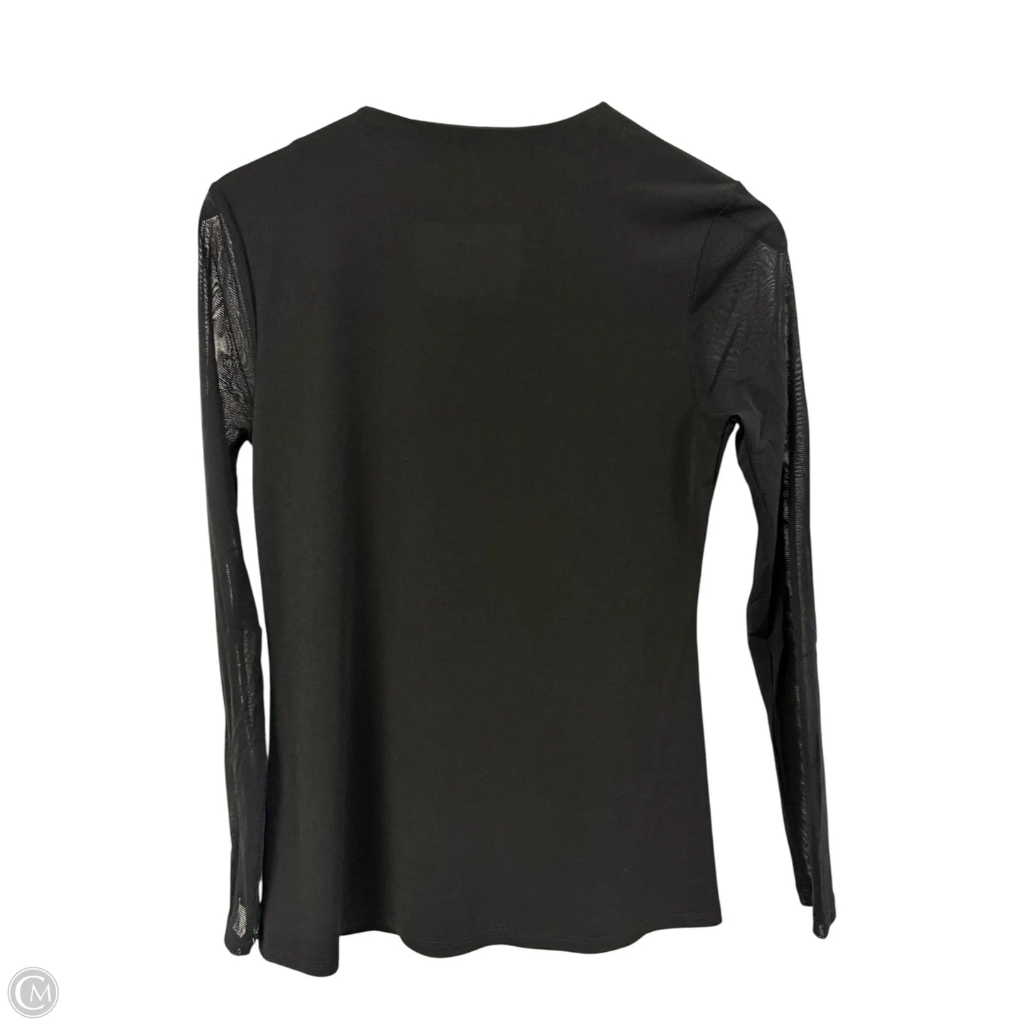 Top Long Sleeve By Tahari By Arthur Levine In Black, Size: M