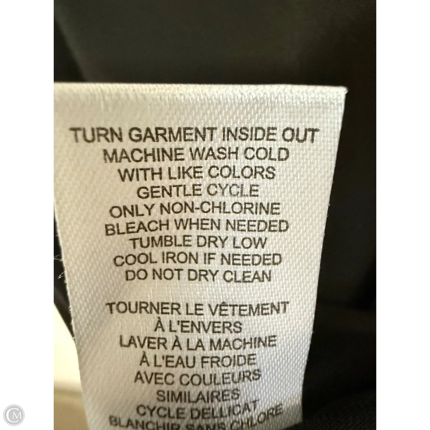 Top Long Sleeve By Tahari By Arthur Levine In Black, Size: M