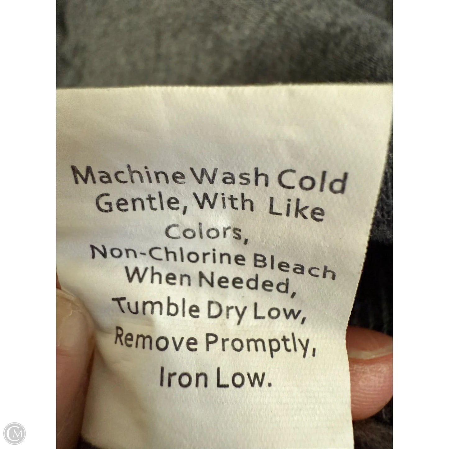 Sweatshirt Hoodie By Shein In Grey, Size: M