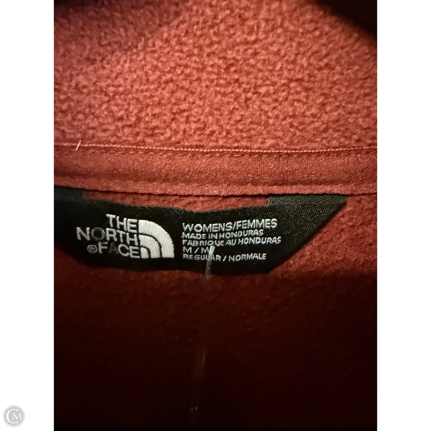 Sweatshirt Collar By The North Face In Red, Size: M
