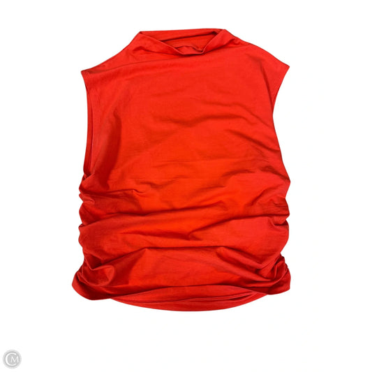 Top Sleeveless By Maeve In Red, Size: M