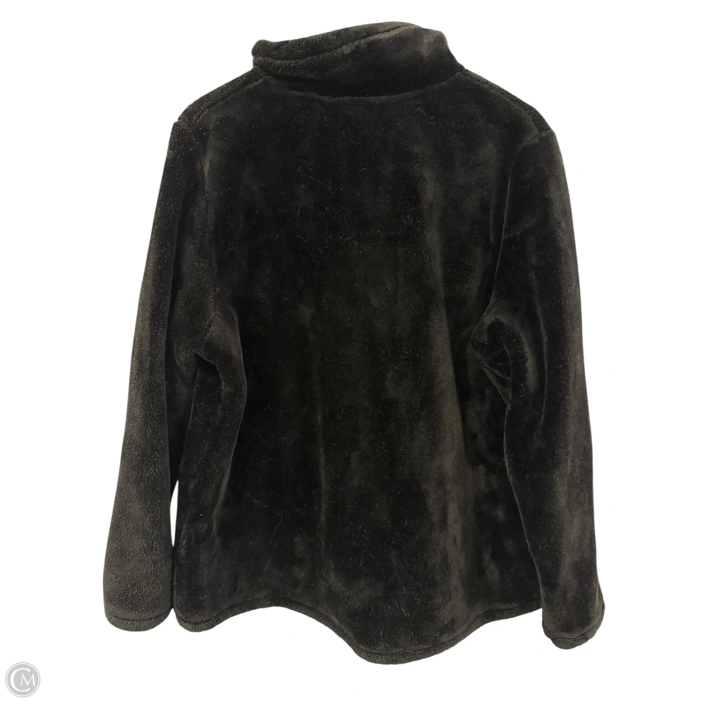 Jacket Faux Fur & Sherpa By Cme In Black, Size: Xxl