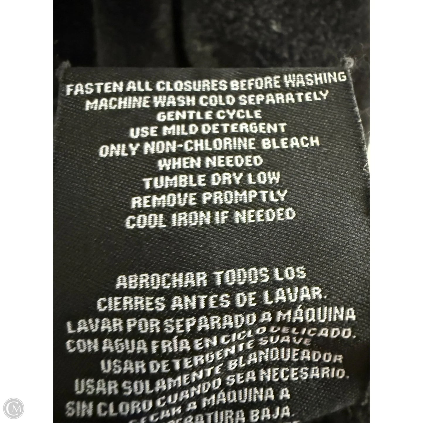 Jacket Faux Fur & Sherpa By Cme In Black, Size: Xxl