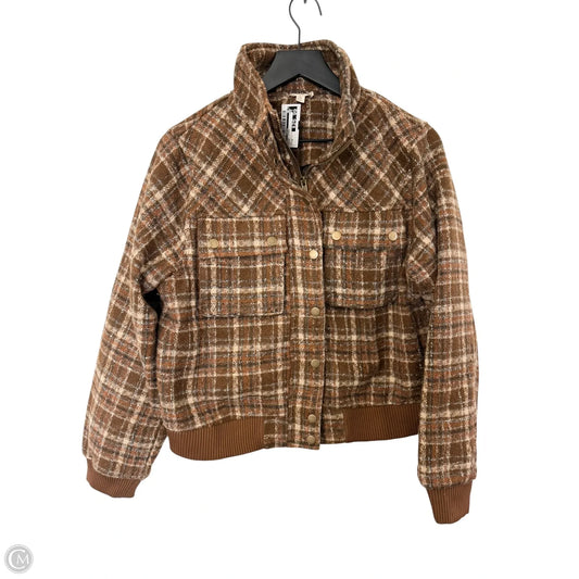 Jacket Other By Hem & Thread In Brown, Size: M