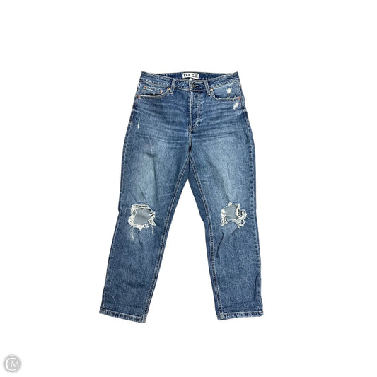 Jeans Straight By Daze Denim In Blue Denim, Size: 6