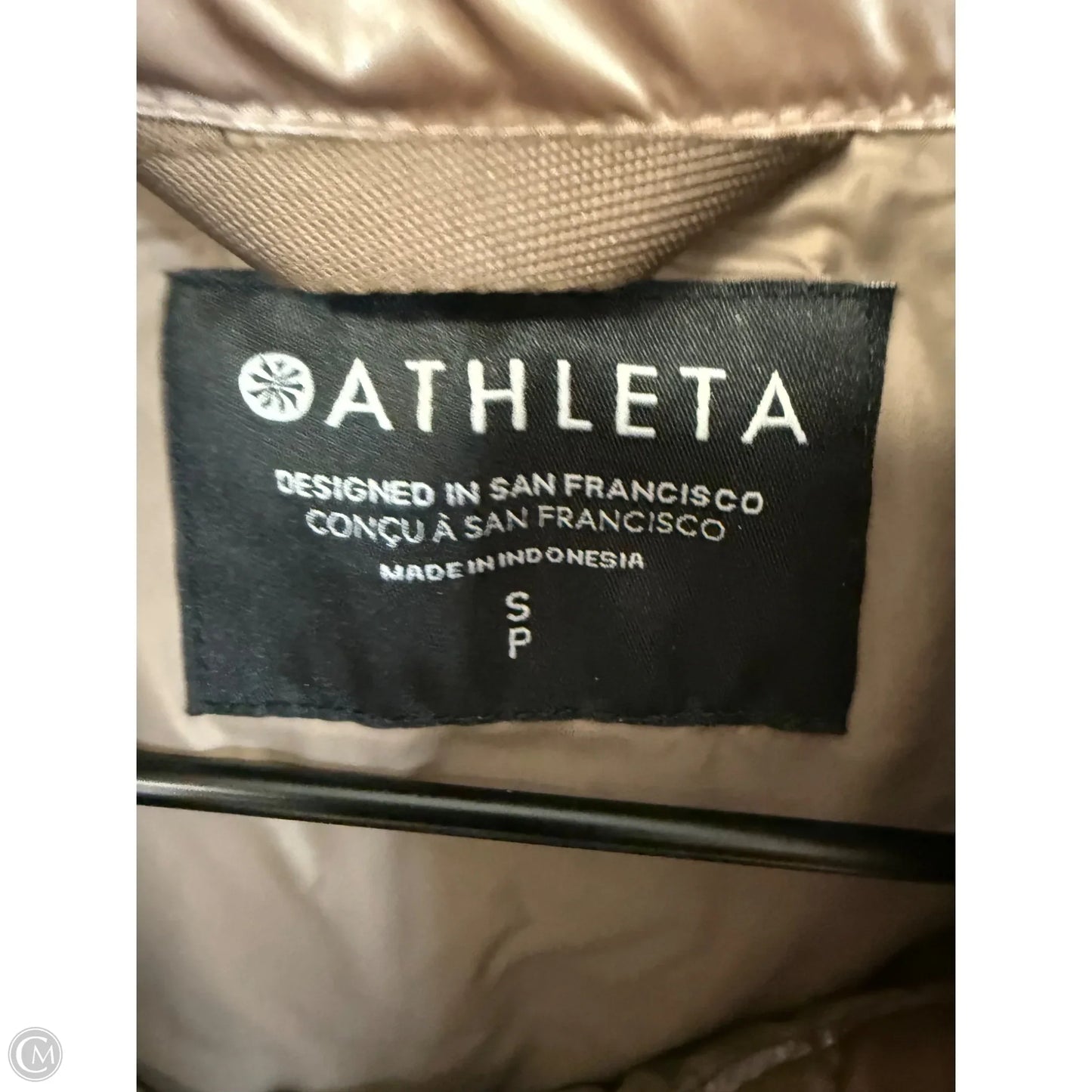 Vest Puffer & Quilted By Athleta In Mauve, Size: S