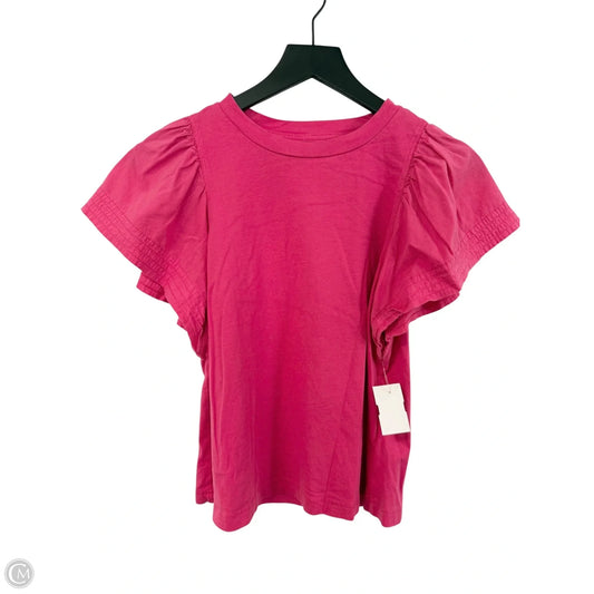 Top Short Sleeve By Old Navy In Pink, Size: S