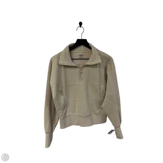 Athletic Sweatshirt Collar By Old Navy In Tan, Size: M