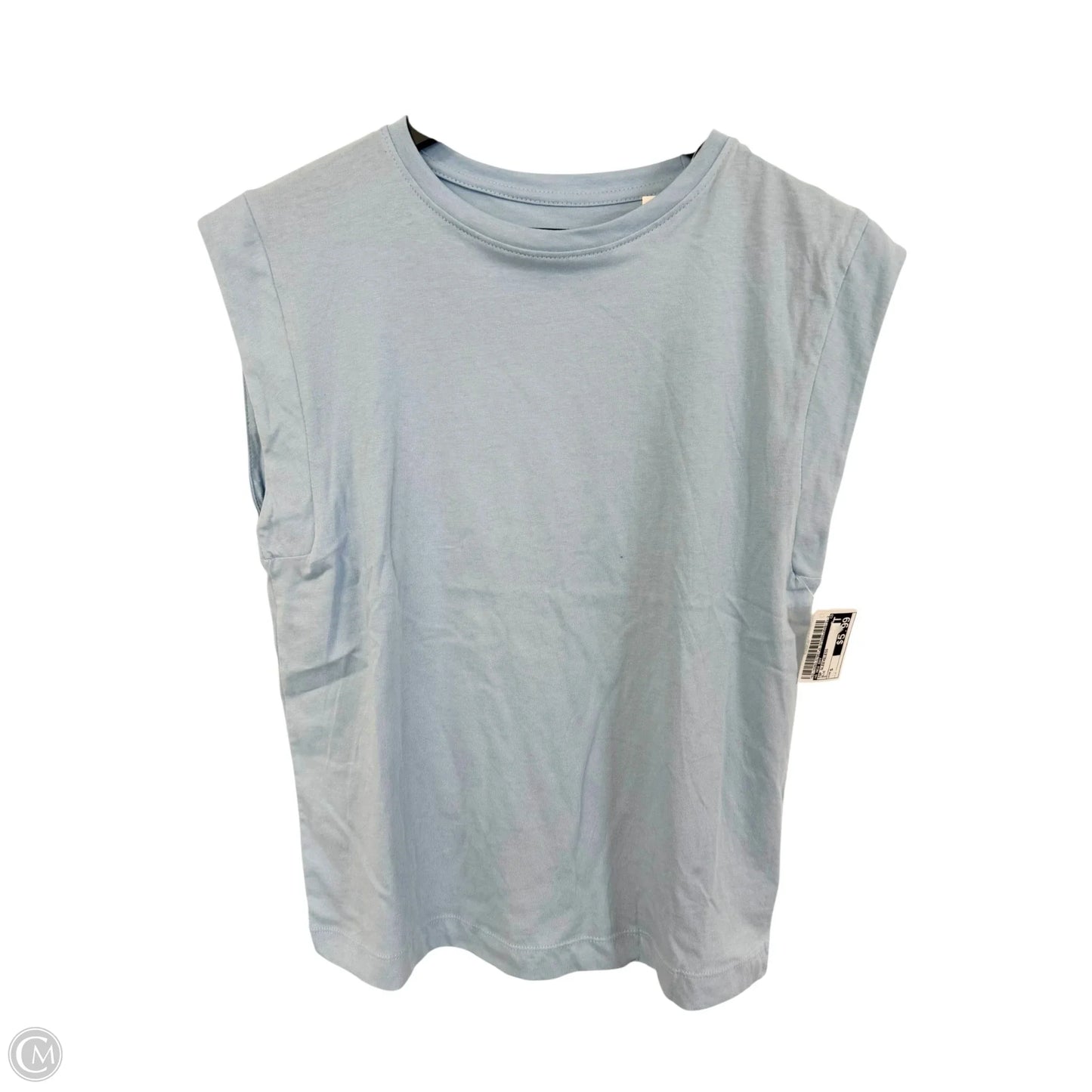 Top Sleeveless By A New Day In Blue, Size: S