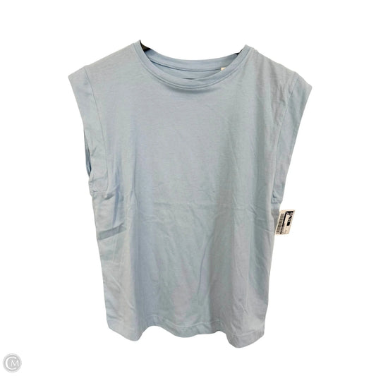 Top Sleeveless By A New Day In Blue, Size: S