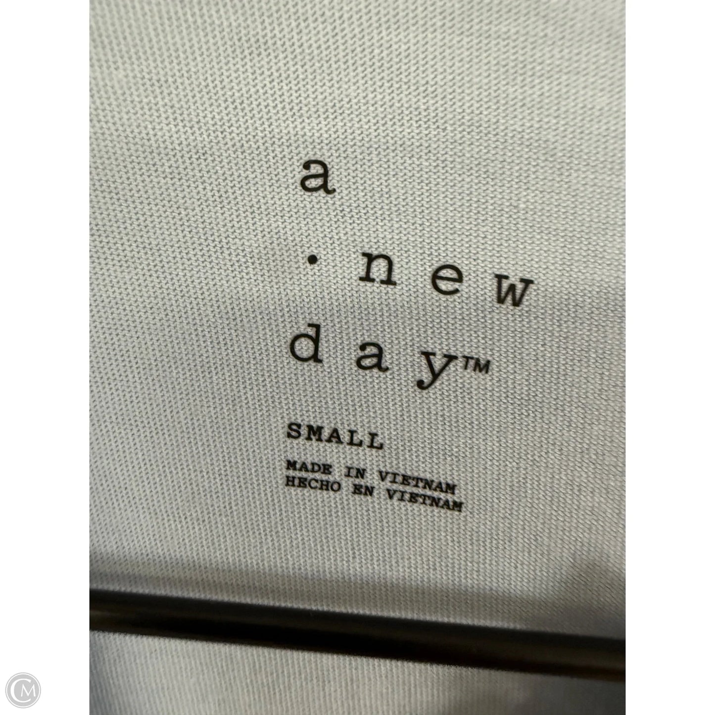 Top Sleeveless By A New Day In Blue, Size: S