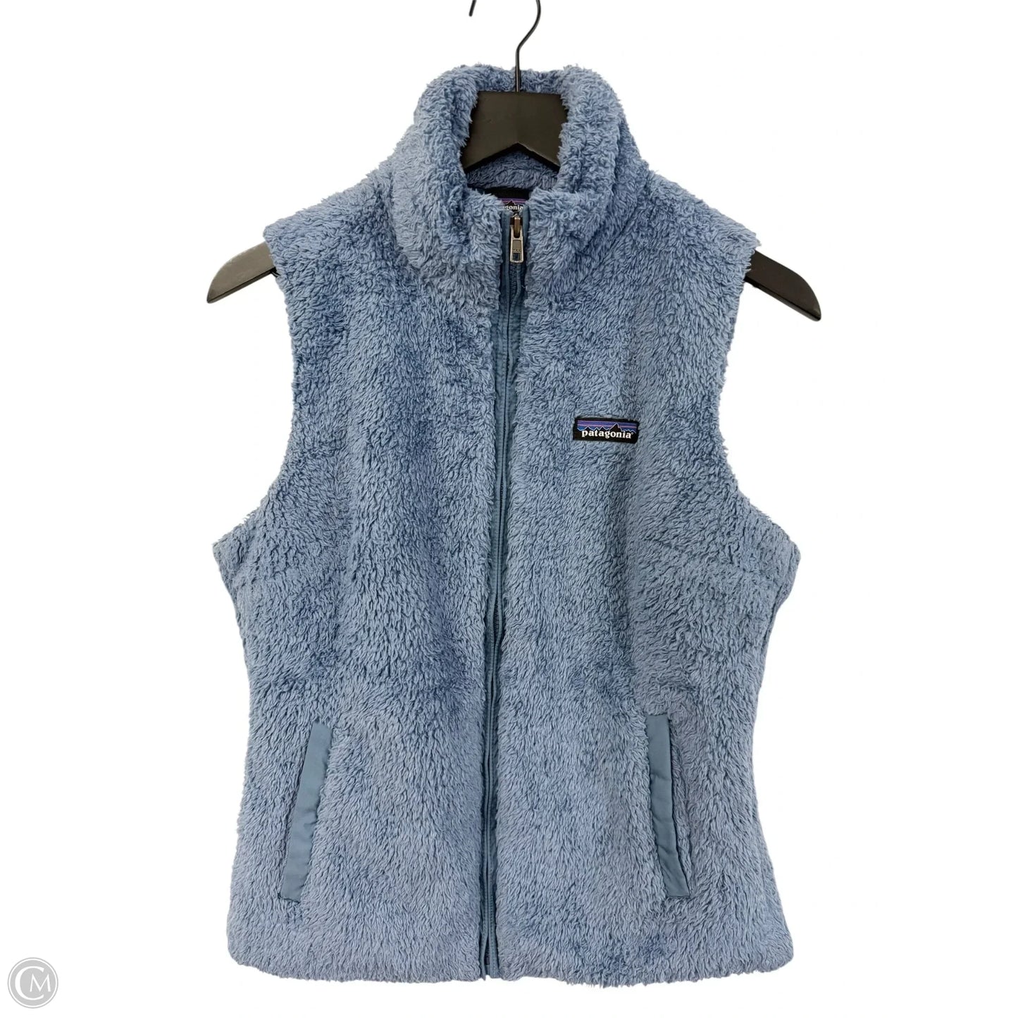 Vest Faux Fur & Sherpa By Patagonia In Blue, Size: M
