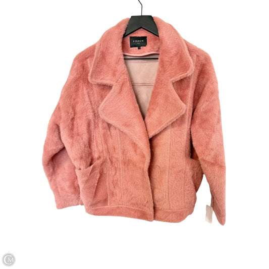 Jacket Faux Fur & Sherpa By Cma In Pink, Size: S