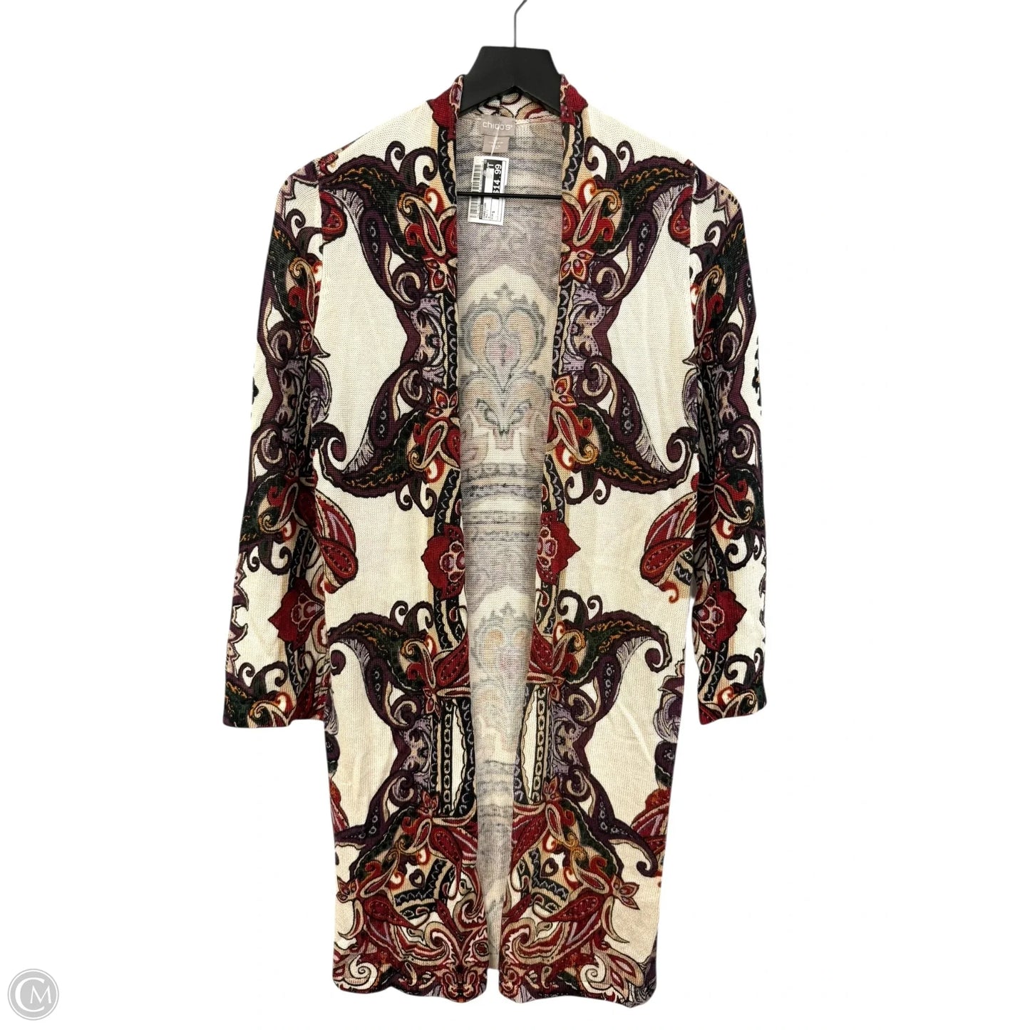 Cardigan By Chicos In Multi-colored, Size: S