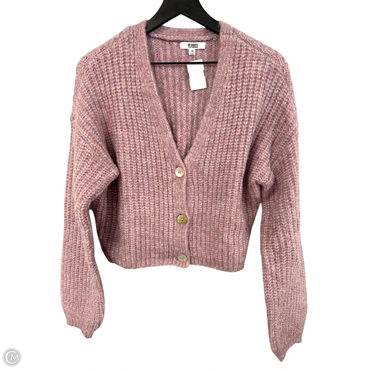 Sweater Cardigan By Bb Dakota In Purple, Size: M