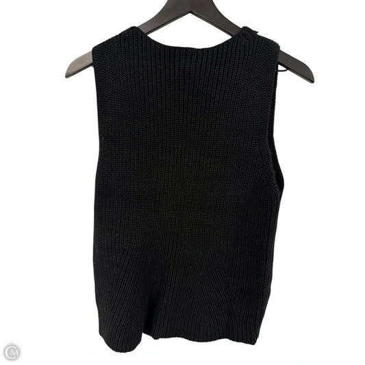 Vest Sweater By Philosophy In Black, Size: M