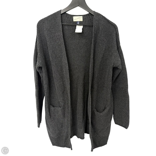Sweater Cardigan By Universal Thread In Grey, Size: M