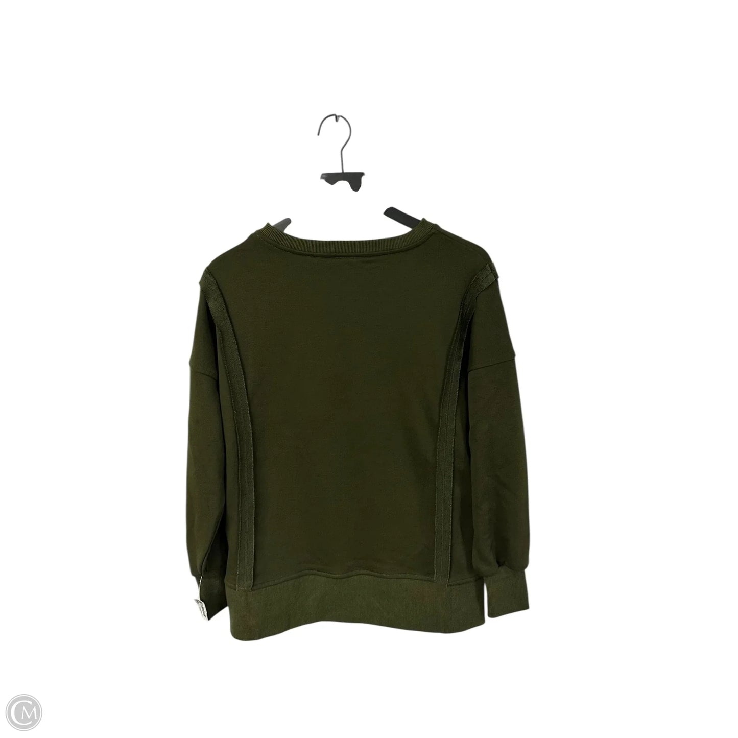 Sweatshirt Crewneck By Cme In Green, Size: S