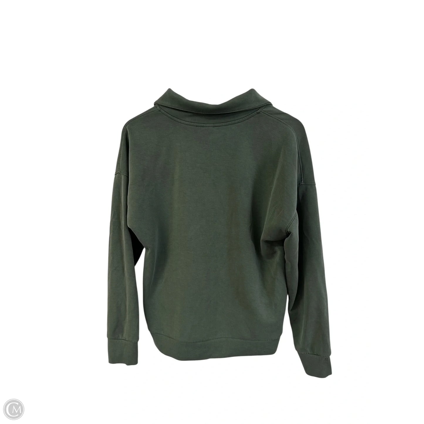 Sweatshirt Collar By Members Mark In Green, Size: M