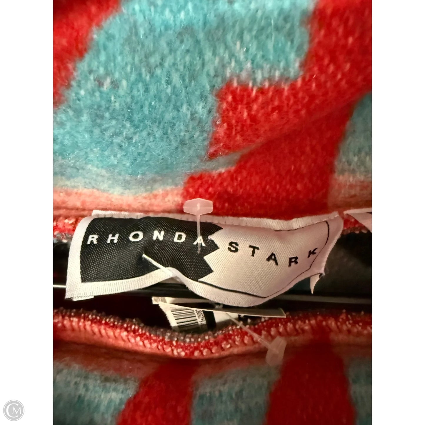 Poncho By Cme In Blue & Red, Size: Osfm