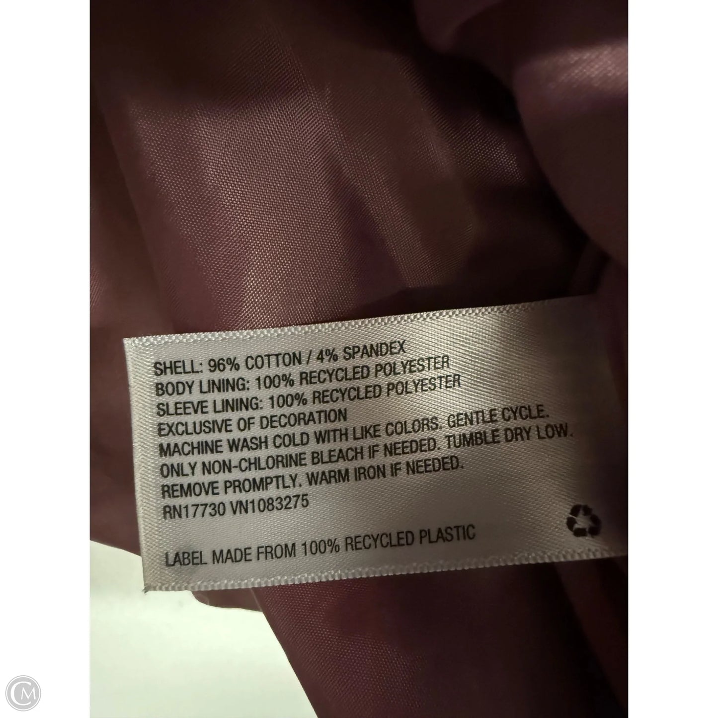 Jacket Other By Universal Thread In Purple, Size: Xl