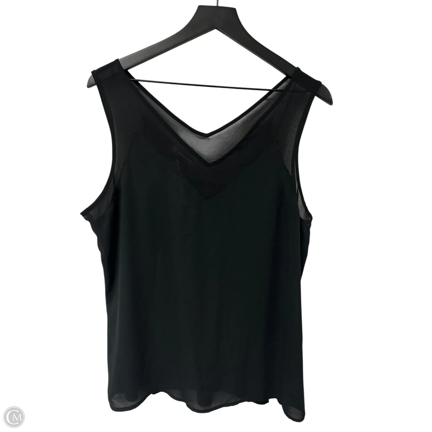 Top Sleeveless By Inc In Black, Size: L
