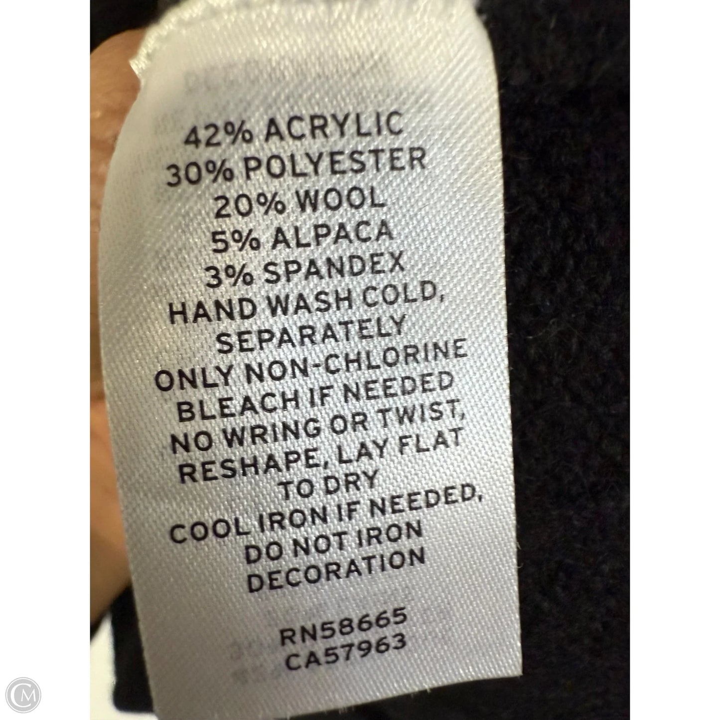 Sweater By Halogen In Black, Size: M
