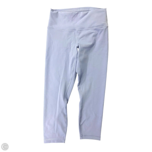 Athletic Leggings By Lululemon In Blue, Size: 10