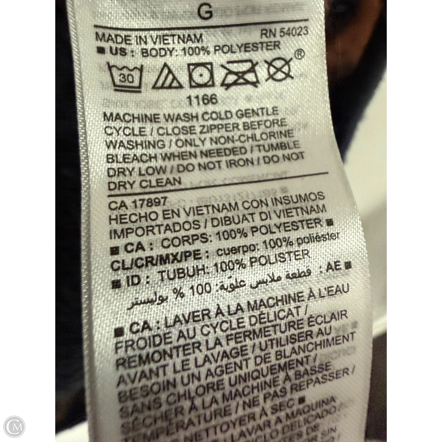 Sweatshirt Collar By Old Navy In Blue, Size: L