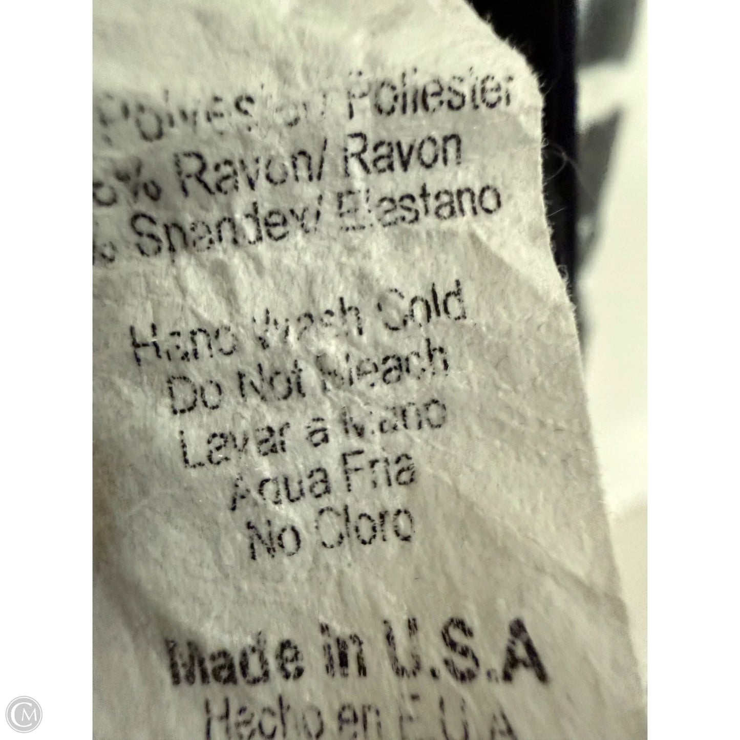 Top Long Sleeve By Clothes Mentor In Black, Size: L