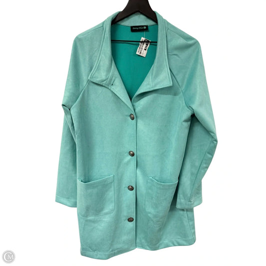 Jacket Other By Clothes Mentor In Aqua, Size: L