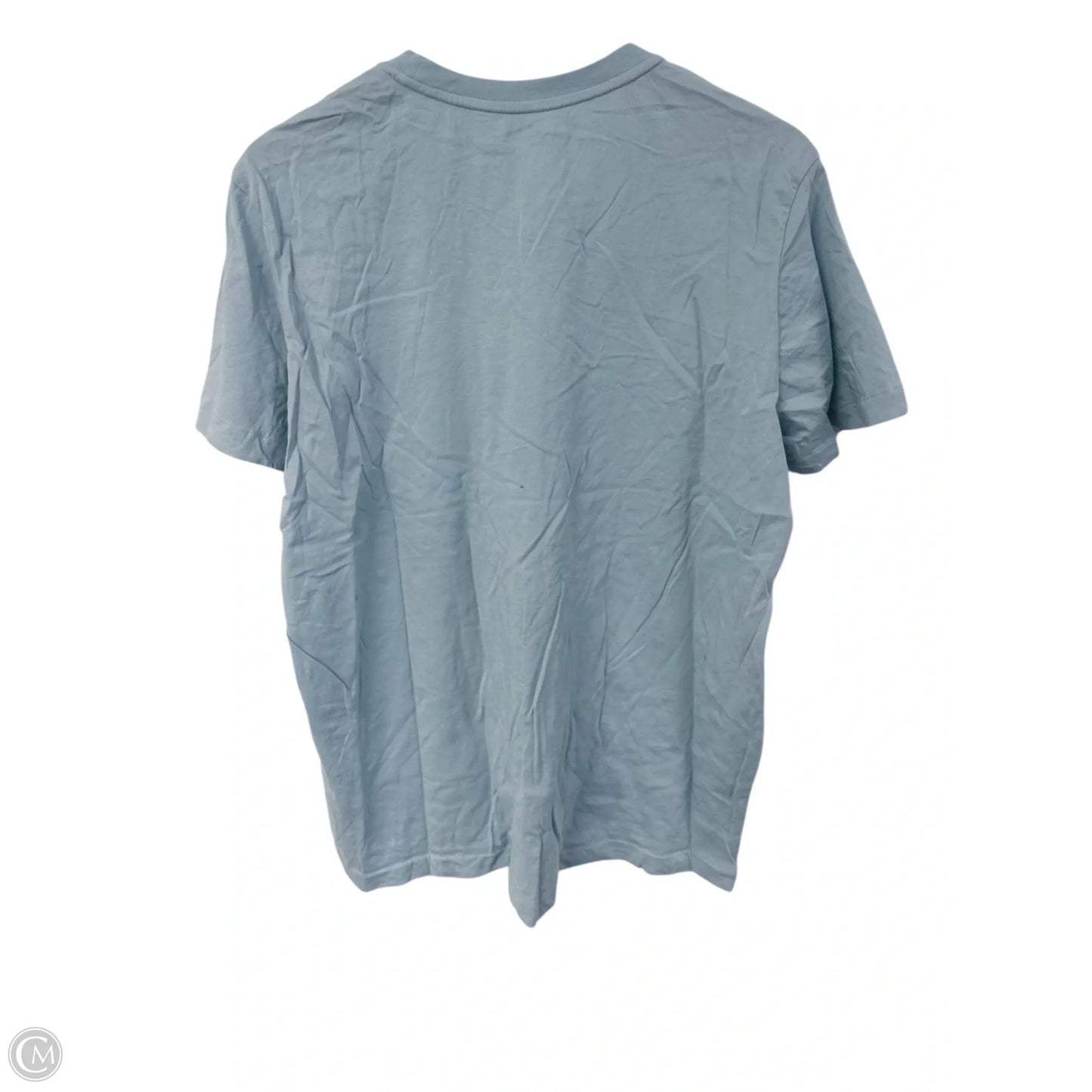Top Short Sleeve Basic By Calvin Klein In Blue, Size: M