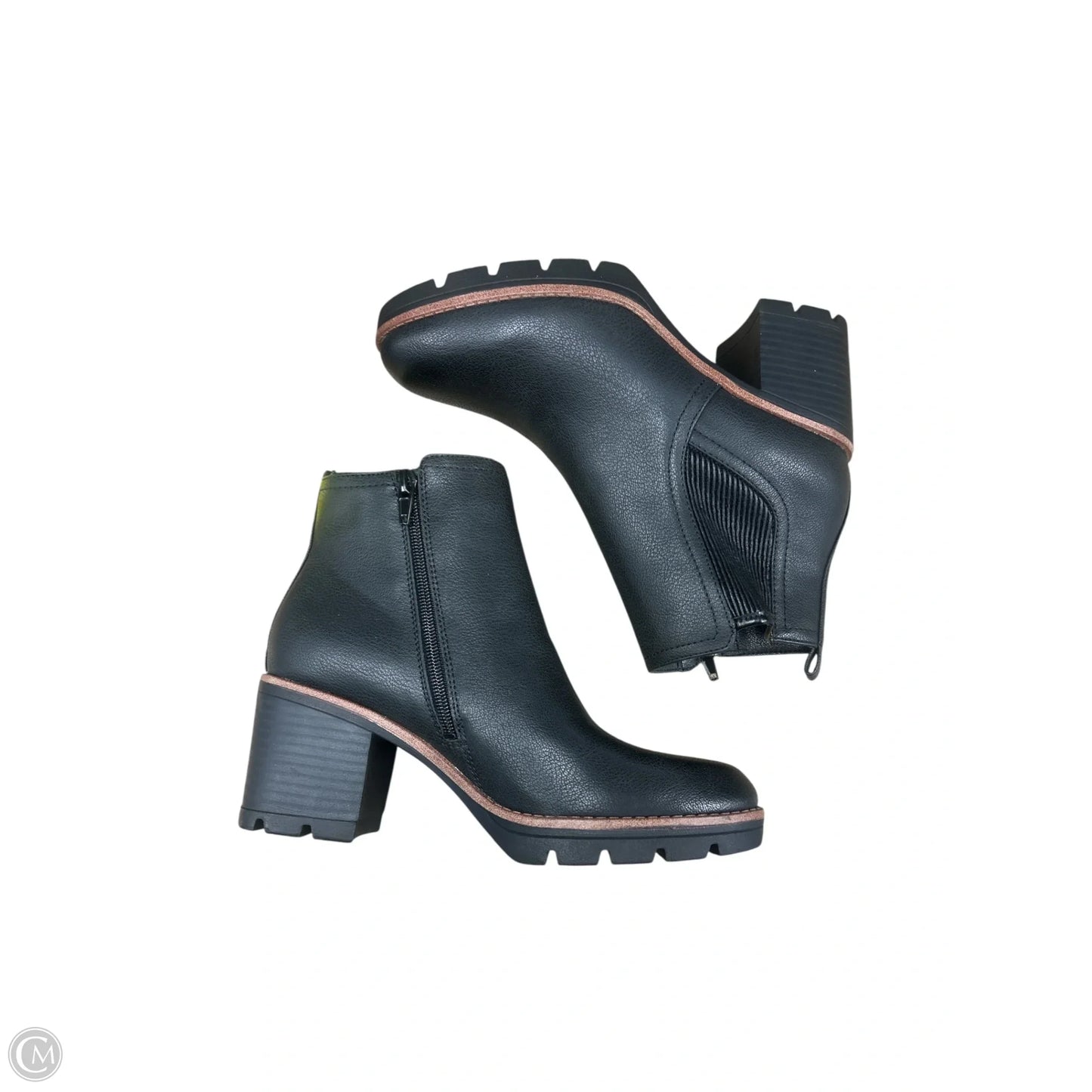 Boots Ankle Heels By Naturalizer In Black, Size: 8