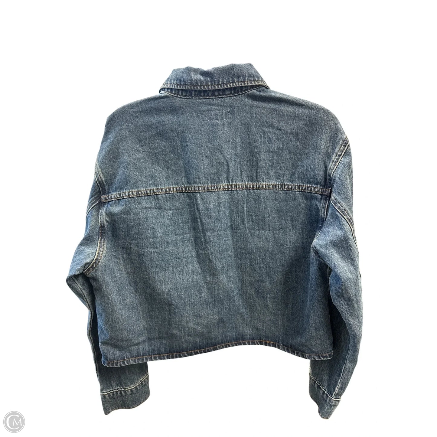 Jacket Denim By Kut In Blue Denim, Size: L