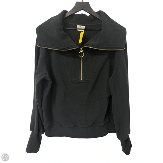 Sweatshirt Collar By Varley In Black, Size: L