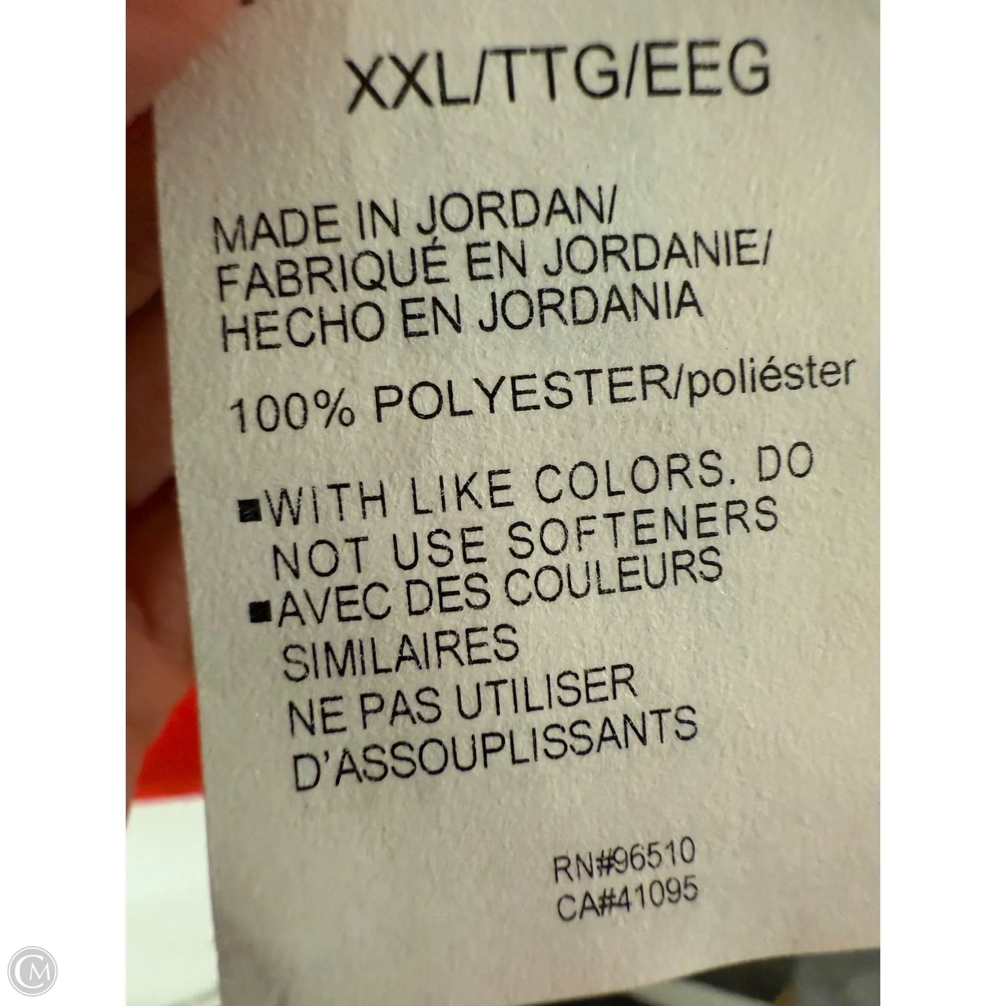 Athletic Top Short Sleeve By Under Armour In Orange, Size: Xxl