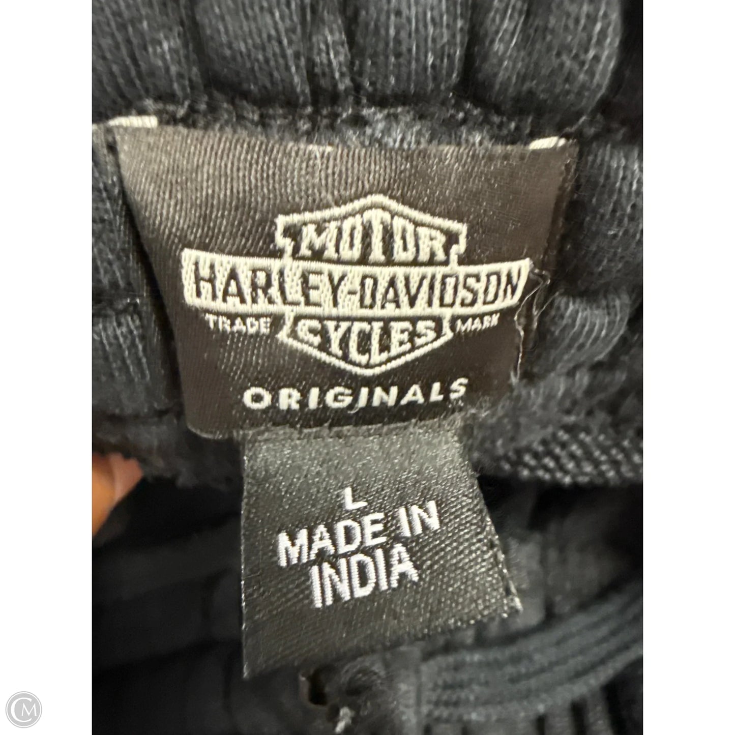 Pants Joggers By Harley Davidson In Black, Size: L